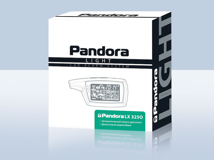 Автосигнализация Pandora LX 3250 с автозапуском двигателя